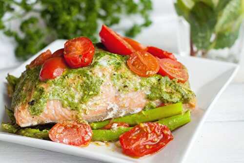 Filets de poisson au pesto