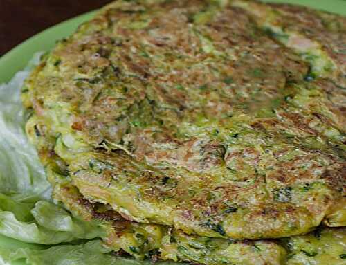 Galettes de Courgettes au Thon