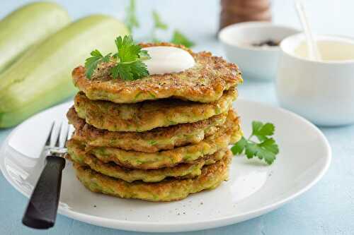 Galettes de courgettes et gruyère au Thermomix