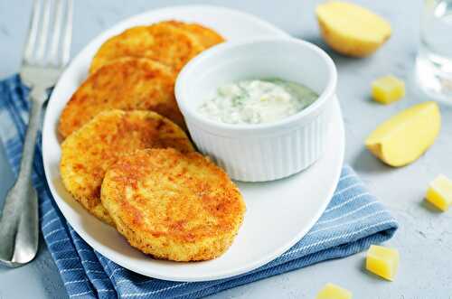 Galettes de pomme de terre au yaourt