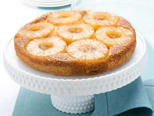 Gâteau à l'ananas et fromage blanc 0%