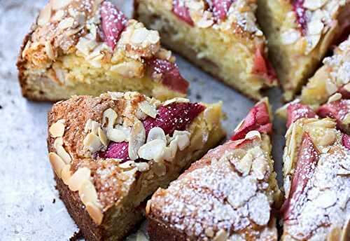 Gâteau à la Rhubarbe au Thermomix