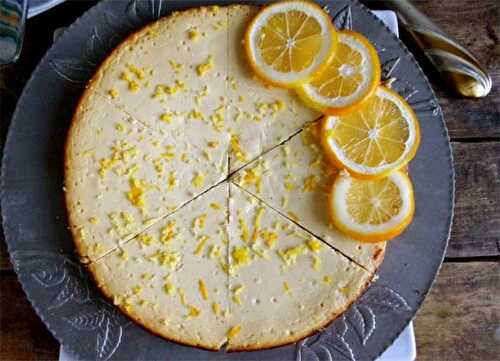 Gâteau au Skyr et citron