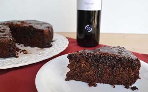 Gâteau au vin rouge avec Thermomix