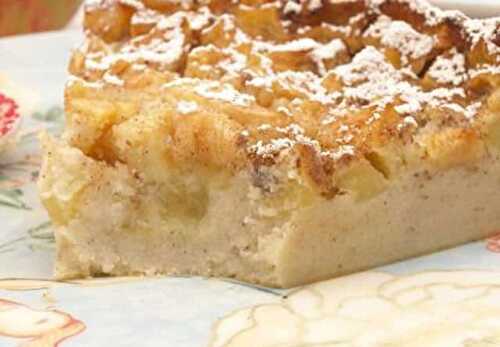 Gâteau aux Pommes et Fromage Blanc