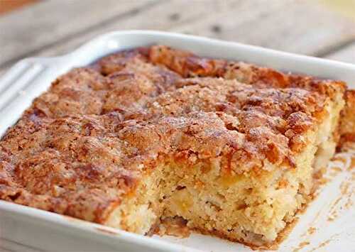 Gâteau aux pommes facile