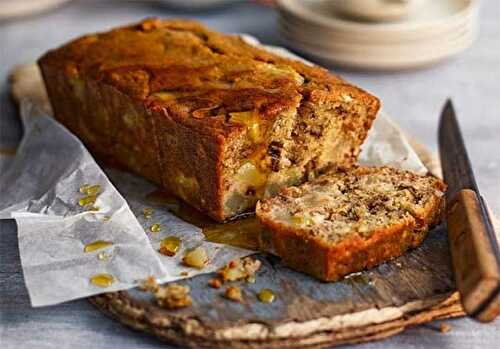 Gâteau léger à la banane et aux poires