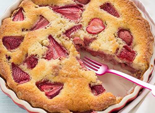 Gâteau Léger aux Fraises