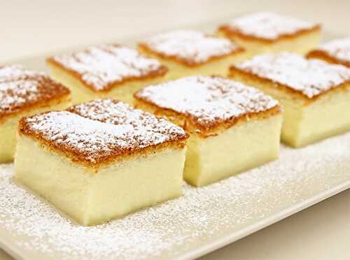 Gâteau magique à la vanille au Cookeo