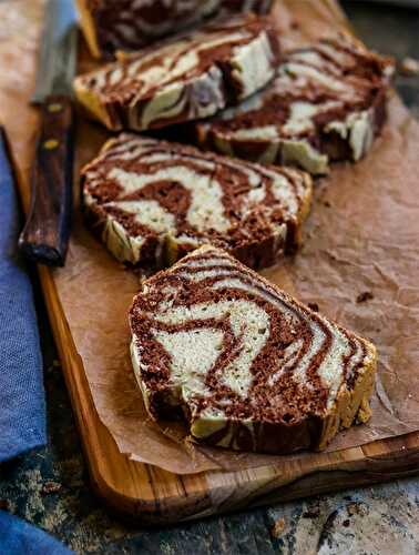 Gâteau marbré au Cookeo