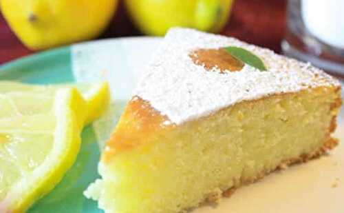 Gâteau Moelleux au Citron au Thermomix
