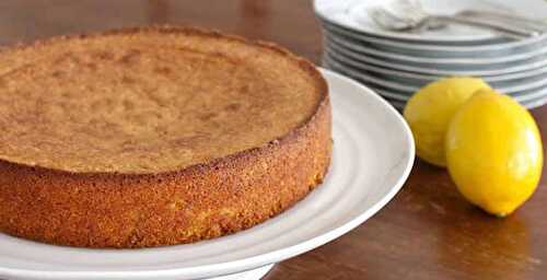 Gâteau moelleux au mascarpone et au citron avec thermomix