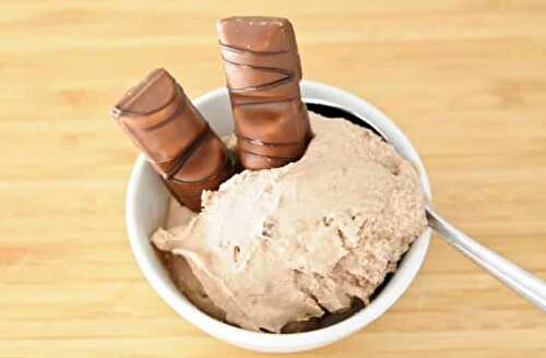 Glace au Kinder Bueno avec Thermomix