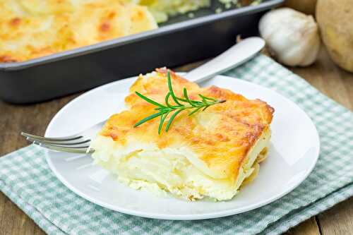 Gratin dauphinois au fromage blanc