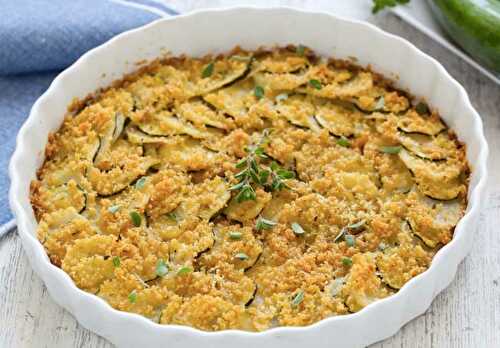 Gratin de courgettes et pommes de terre