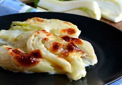 Gratin de Fenouil à la Béchamel Légère