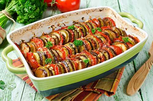 Gratin de légumes d'été, facile et savoureux