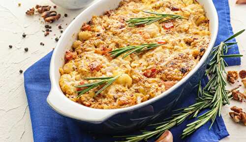 Gratin de légumes d'hiver