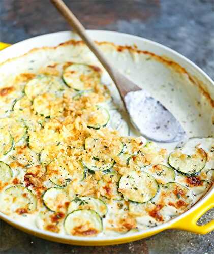 Gratin de pomme de terre et de courgette au Thermomix