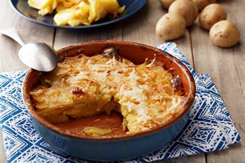 Gratin de pommes de terre et carottes