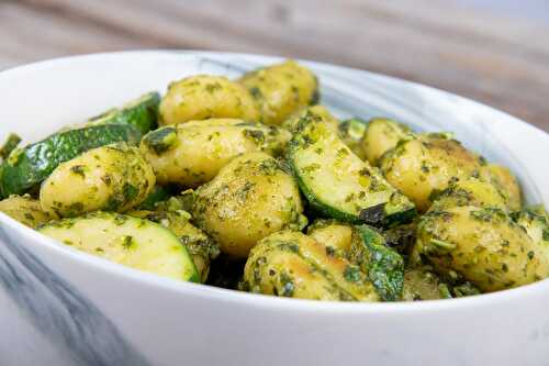 Gratin de pommes de terre et courgettes aux fines herbes : Un plat d'accompagnement sain et délicieux