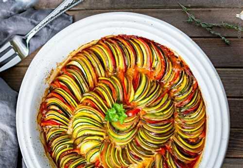 Gratin Ratatouille de Rémy léger