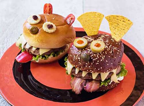 Hamburger de Halloween