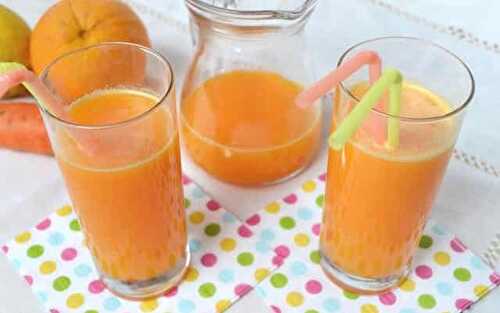 Jus ACE (carotte, orange, citron) au Thermomix