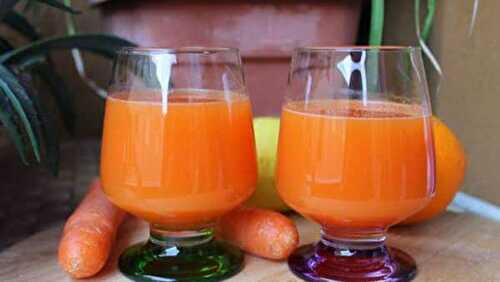 Jus de carottes avec Thermomix