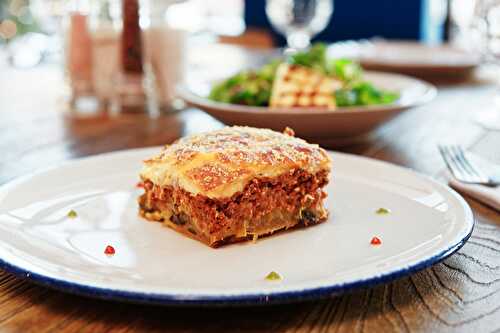 L'idée originale du jour : Moussaka de courgettes