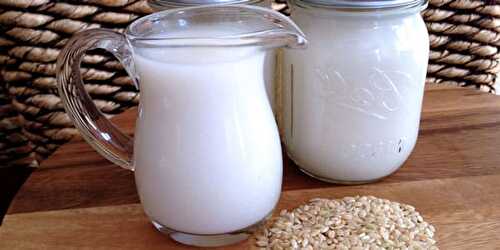 Lait de Riz avec Thermomix