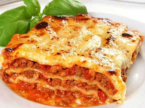 Lasagne bolognaise Légère