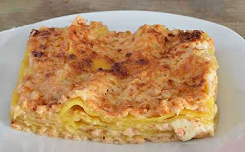 Lasagnes au Saumon et Boursin