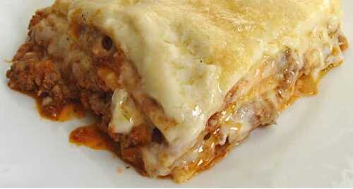 Lasagnes avec Thermomix