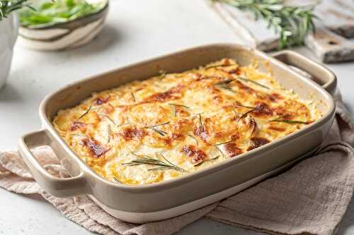 Le gratin léger de légumes d'automne