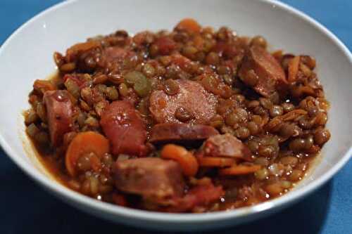 Lentilles au chorizo