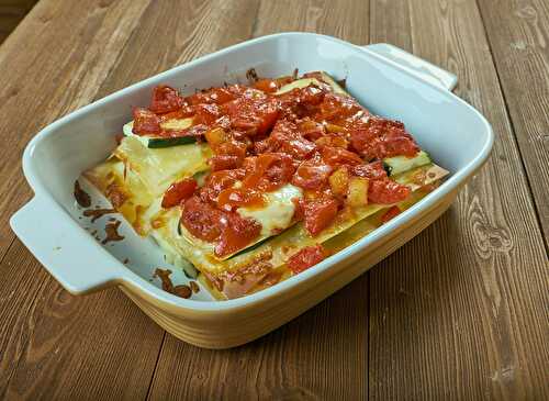 Les lasagnes de courgettes, un plat délicieux et très savoureux