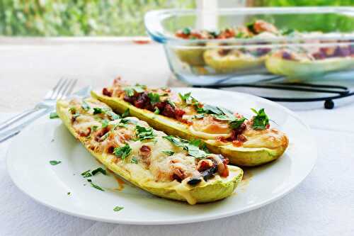 Les savoureuses courgettes farcies