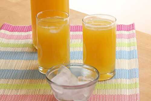 Limonade Fanta orange maison avec Thermomix