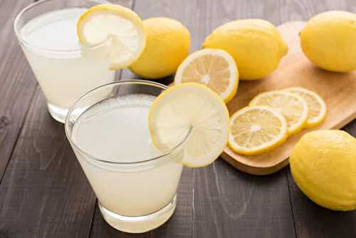 Limonade maison au citron avec Thermomix