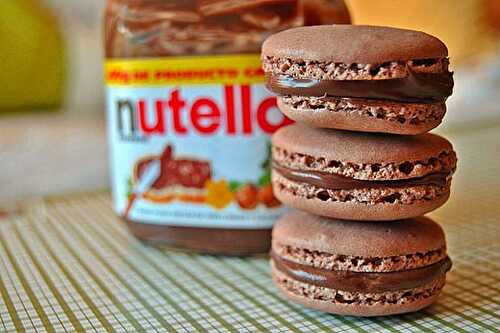 Macarons Inratables au Nutella avec Thermomix