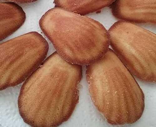 Madeleines au Caramel Beurre Salé au Thermomix