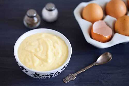 Mayonnaise Inratable avec Thermomix