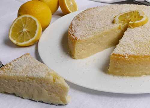 Moelleux au Citron et à la Noix de Coco au Thermomix