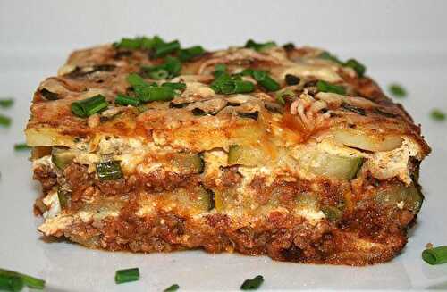 Moussaka aux Courgettes