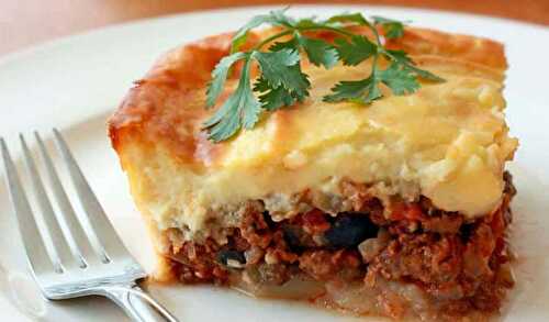 Moussaka grecque