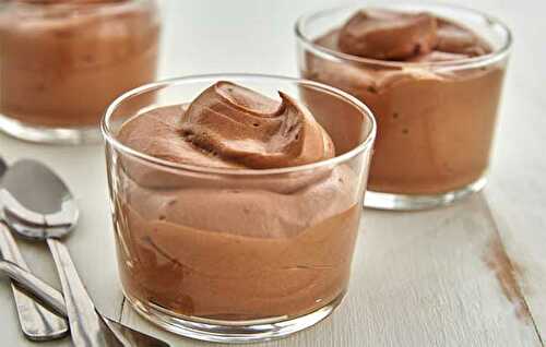 Mousse au chocolat avec Thermomix