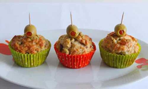 Muffins au chorizo et olives vertes au Thermomix