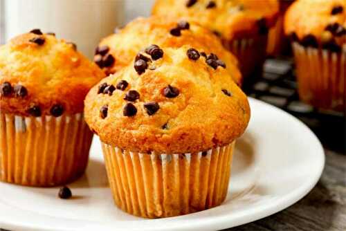 Muffins au potiron et chocolat