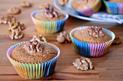 Muffins aux noix et miel avec Thermomix